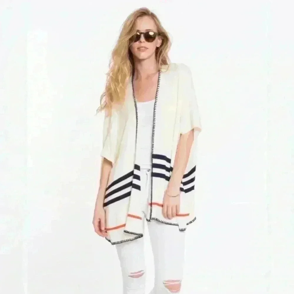 Marine Layer The Hadley Womens Open Cardigan One Size Super Soft